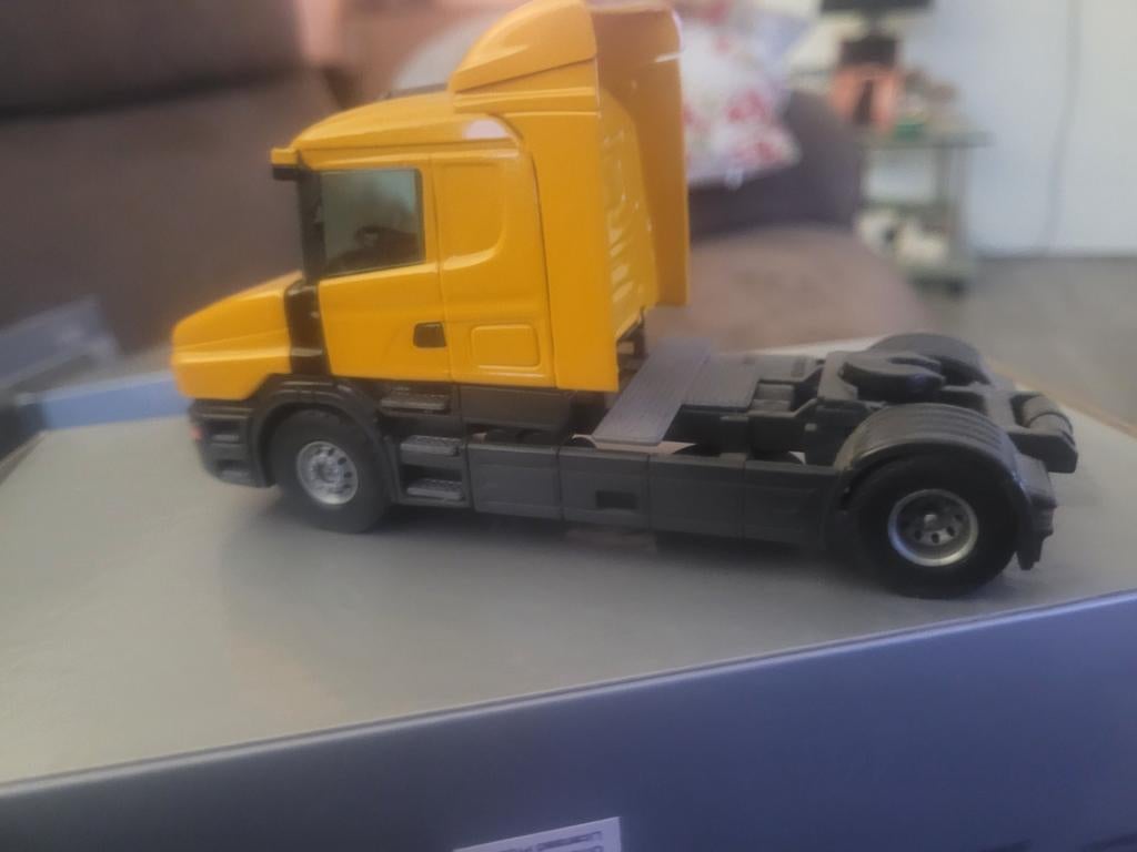 Scania t truck, Hobby en Vrije tijd, Modelauto's | 1:50, T, T, Zo goed als nieuw, Tekno