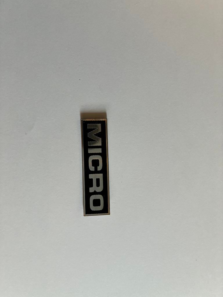 Micro Seiki logo (nieuw), Ophalen of Verzenden, Nieuw