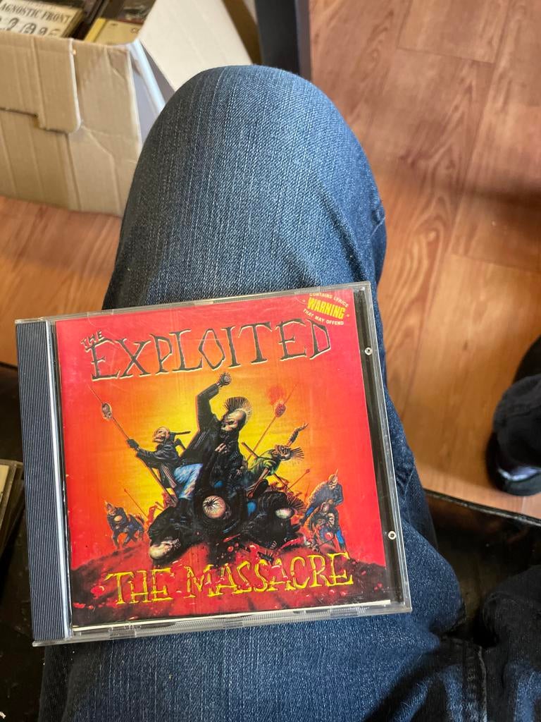 The Exploited - The Massacre CD (Punkrock), Ophalen of Verzenden, Gebruikt, Overige genres