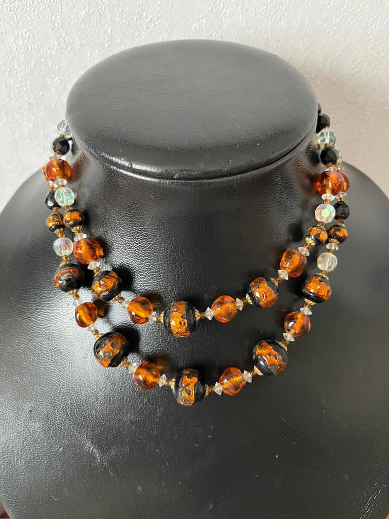 Antiek ketting, Ophalen of Verzenden, Zo goed als nieuw, Overige materialen