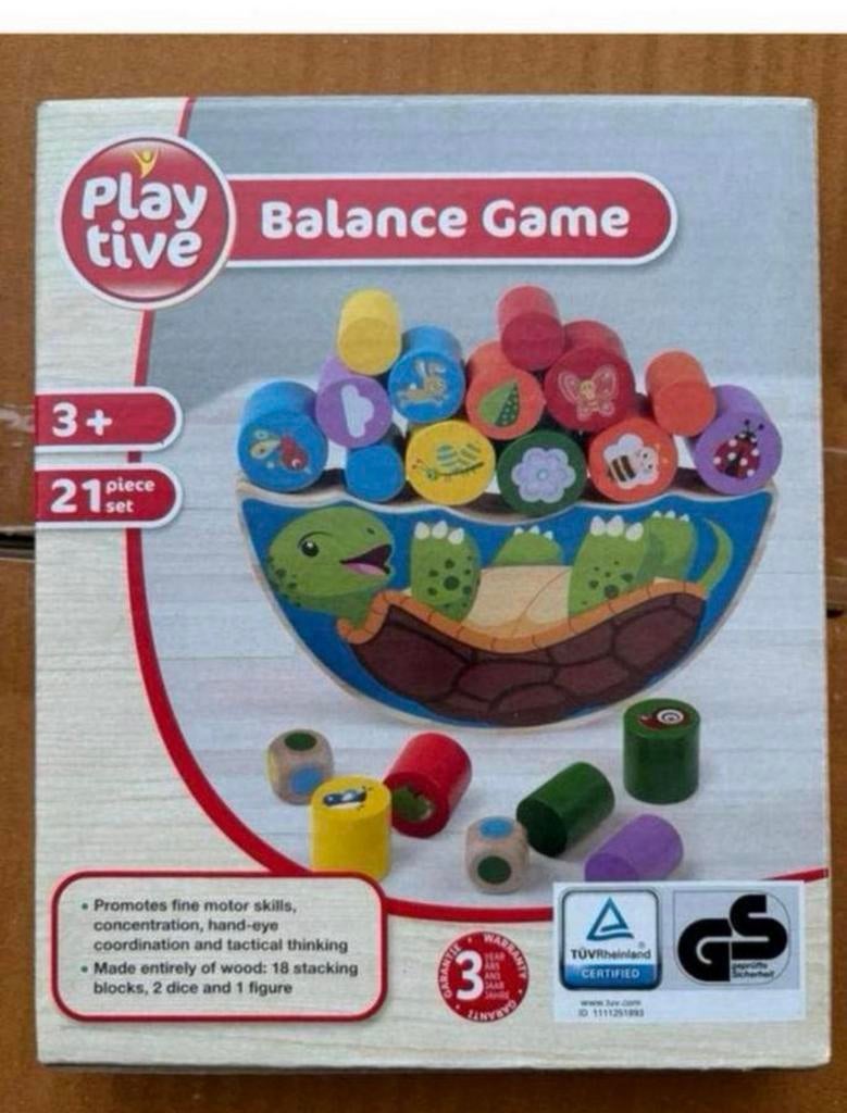 Balans spel hout nieuw, Ophalen of Verzenden, Nieuw