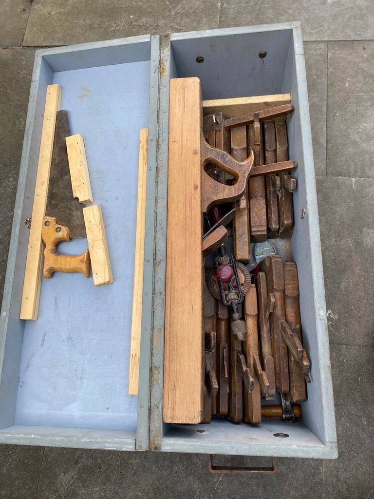 Antieke profiel schaven, Ophalen of Verzenden