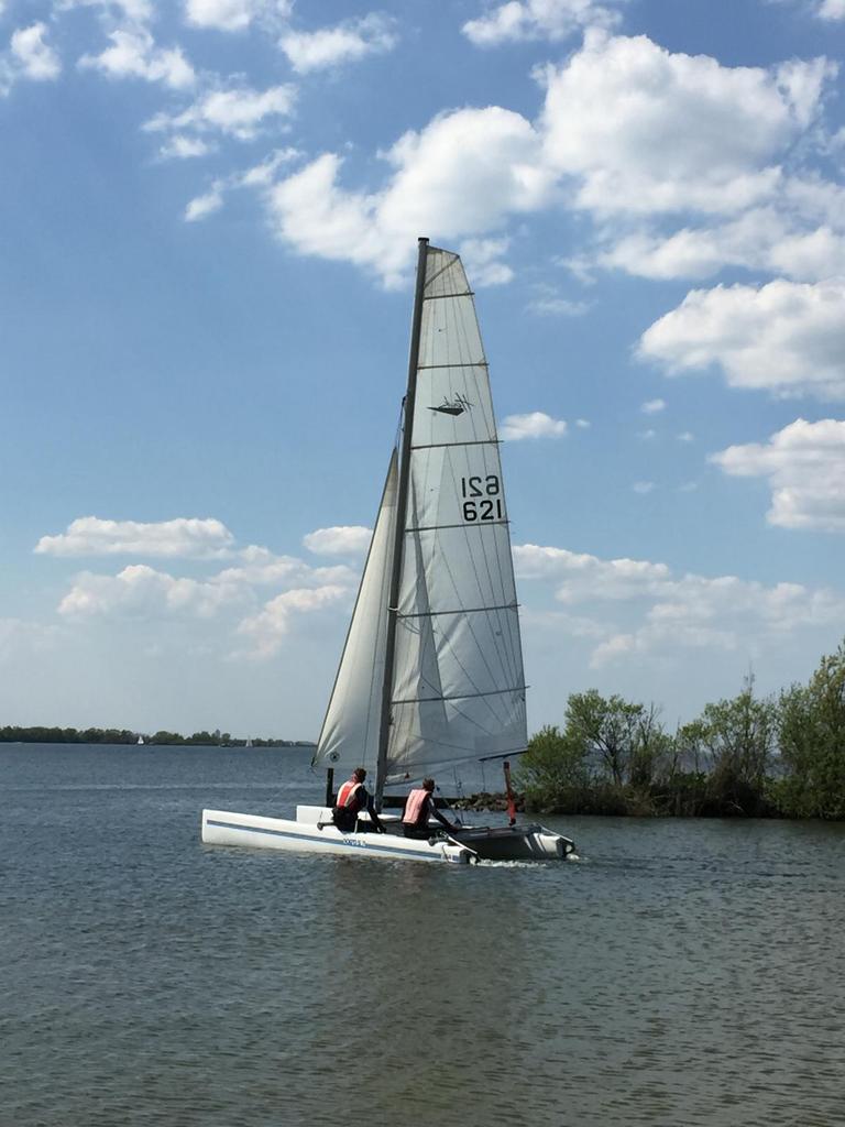 Nacra 5.7, Watersport en Boten, Ophalen, Zo goed als nieuw, Minder dan 15 m²