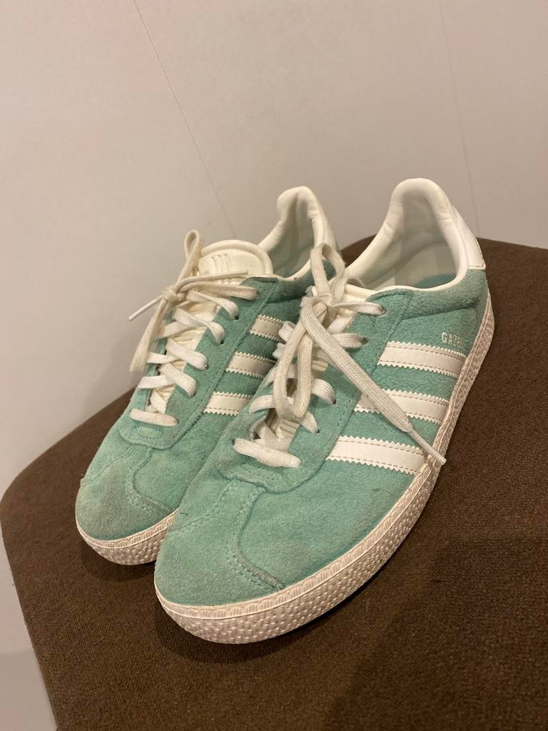 Adidas Gazelle schoenen maat 38, Kleding | Dames, Schoenen, Ophalen, Gedragen, Groen, Sneakers of Gympen