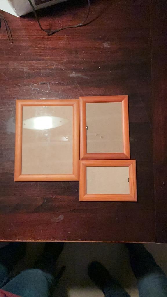 Beuken fotolijstjes, Ophalen, Zo goed als nieuw