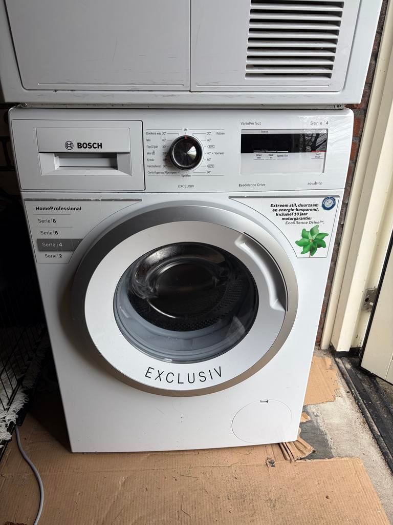 Bosch Serie 4 Exclusiv wasmachine (ca. 2017), Ophalen, Gebruikt