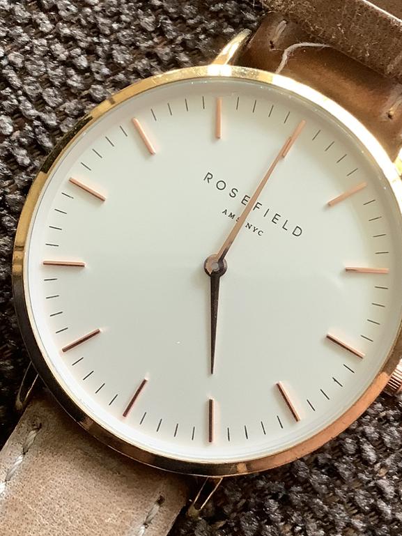 Rosefield Westvillage horloge niet werkend (zonder bandje), Sieraden, Tassen en Uiterlijk, Horloges | Dames, Gebruikt, Overige merken