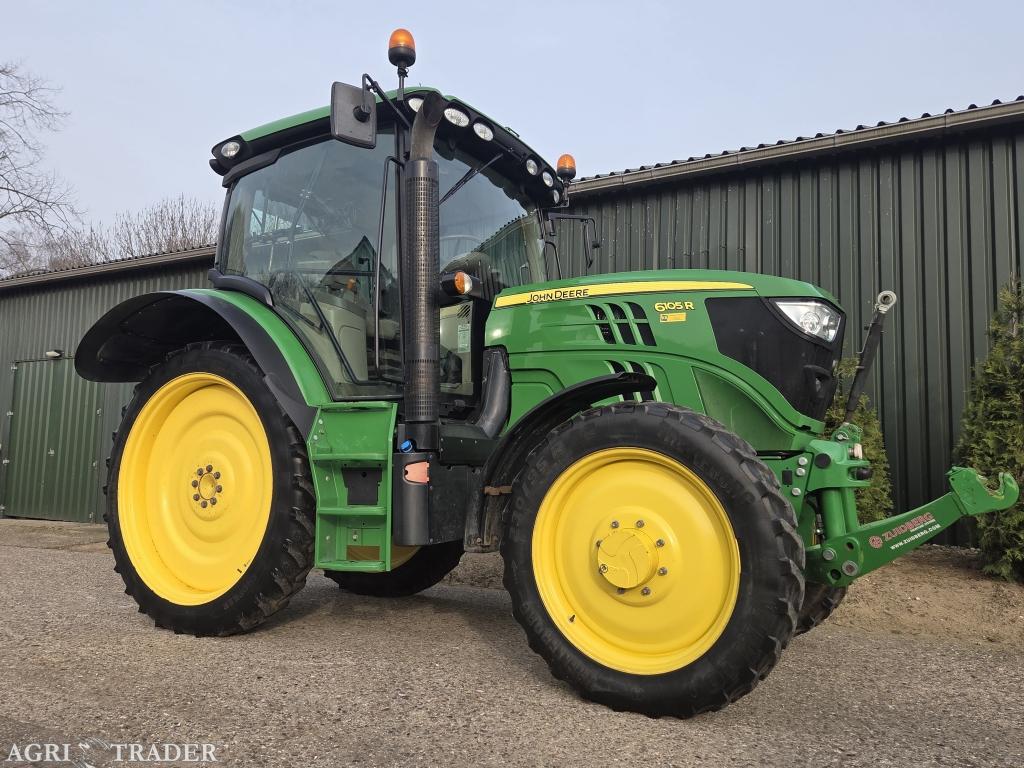 John Deere 6105R, Zakelijke goederen, Agrarisch | Tractoren, John Deere, 80 tot 120 Pk, John Deere, 5000 tot 7500