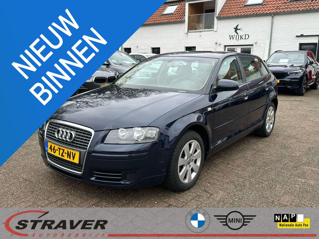 Audi A3 Sportback 1.8 TFSI Ambiente, Auto's, Voorwielaandrijving, Stof, Gebruikt, Beige