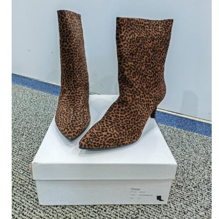 Gioia Chita Luipaard print laarsjes - Maat 37, Kleding | Dames, Schoenen, Dokter Rupertlaan 52 3761 XV Soest, Overige kleuren