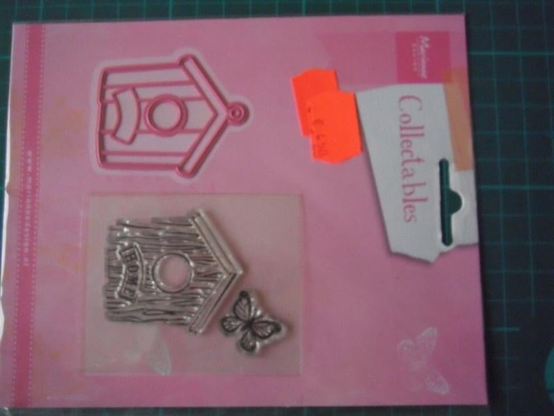 Nieuwe stempel + snijmal Marianne Collectables - COL1309, Hobby en Vrije tijd, Ophalen of Verzenden, Nieuw, Overige thema's, Pons of Mal