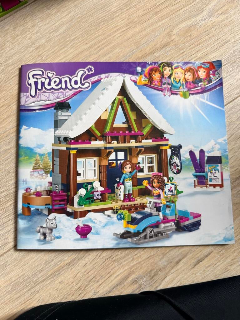 Lego Friends Sneeuw Resort 41323, Ophalen of Verzenden, Gebruikt, Complete set, Lego