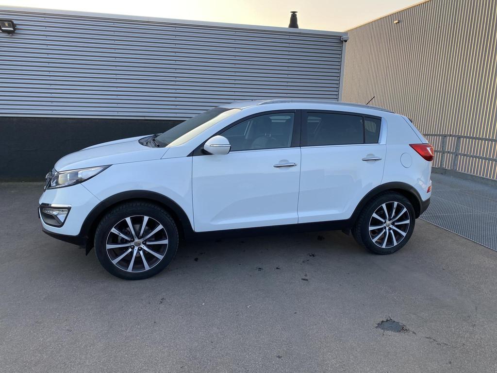 Kia Sportage 2.0 X-ecutive Plus Pack Climate control, Cruise, Auto's, Kia, Gebruikt, 4 cilinders, Leder en Stof, Handgeschakeld