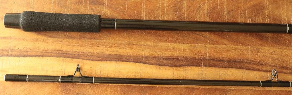 Karperhengel, Shakespeare, Black Demon, 1 3/4 lbs, Watersport en Boten, Ophalen of Verzenden, Gebruikt, Werphengel