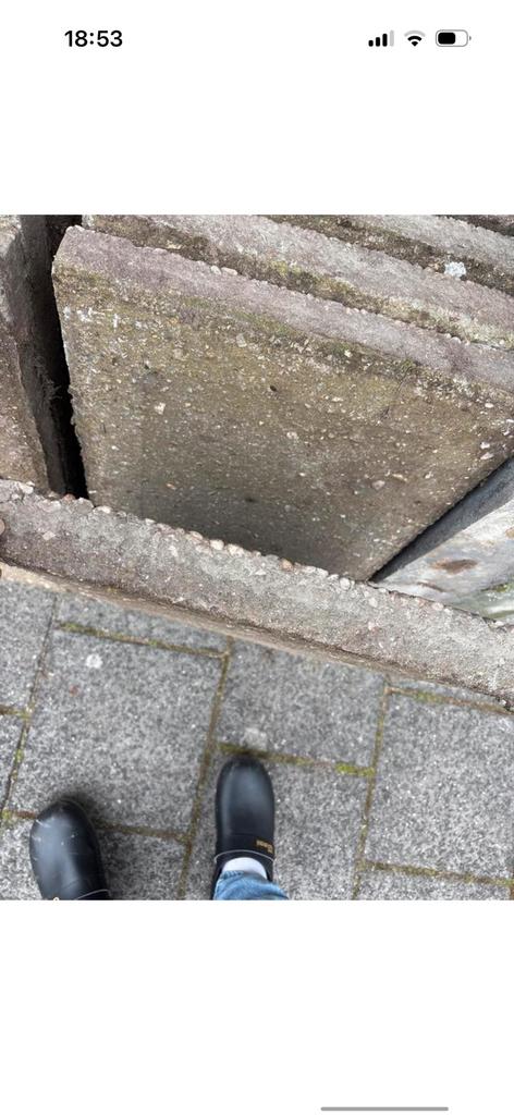 Gratis, 22 terrastegels, 40x60, Ophalen