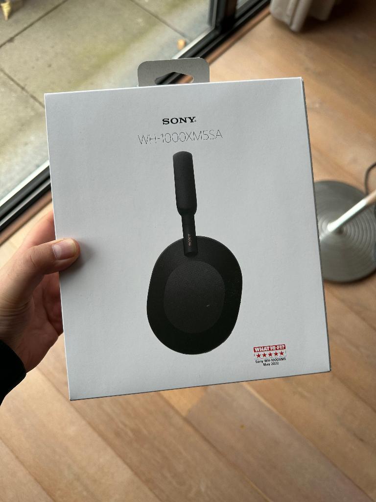 Sony WH1000XM5 ANC Koptelefoon (Nieuw), Nieuw, Ophalen of Verzenden, Over oor (circumaural), Draadloos