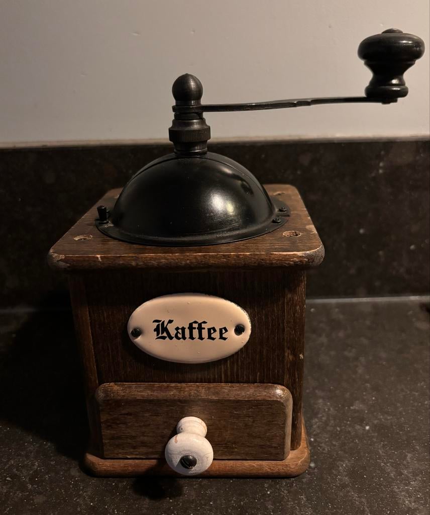 Antieke Zassenhaus koffiemolen - Vintage, Antiek en Kunst, Ophalen of Verzenden