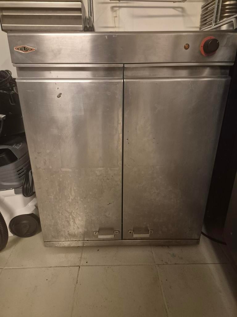 Stilfer bordenwarmer compleet, Ophalen, Gebruikt