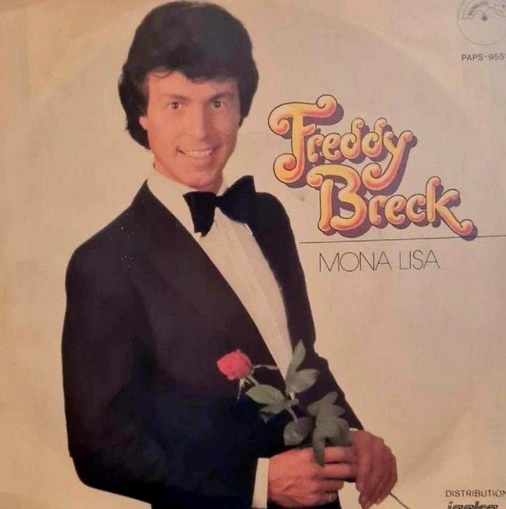 FREDDY BRECK  - MONA LISA, Ophalen of Verzenden, Gebruikt