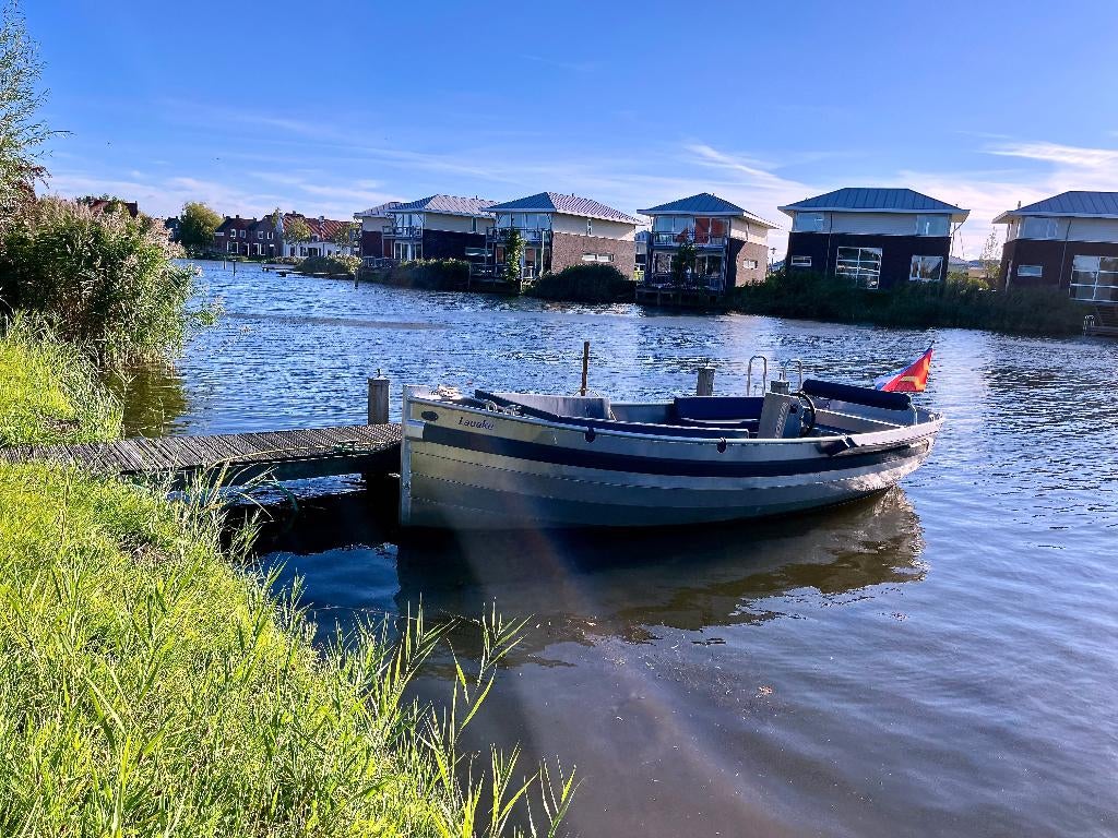 E-Motion 550, robuuste elektrische aluminium sloep, Ophalen, Gebruikt, Tot 10 pk, Binnenboordmotor