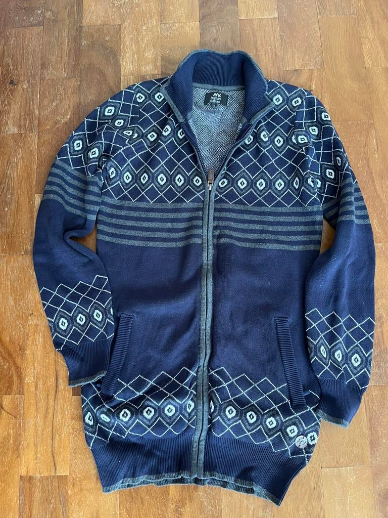 Vest, Ophalen of Verzenden, Zo goed als nieuw, Maat 38/40 (M), Blauw