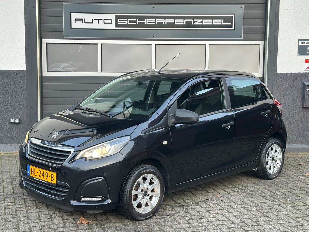 Peugeot 108 1.0 e-VTi Access| ZUINIG | BETROUWBAAR | NAP |, Voorwielaandrijving, Stof, Gebruikt, 4 stoelen