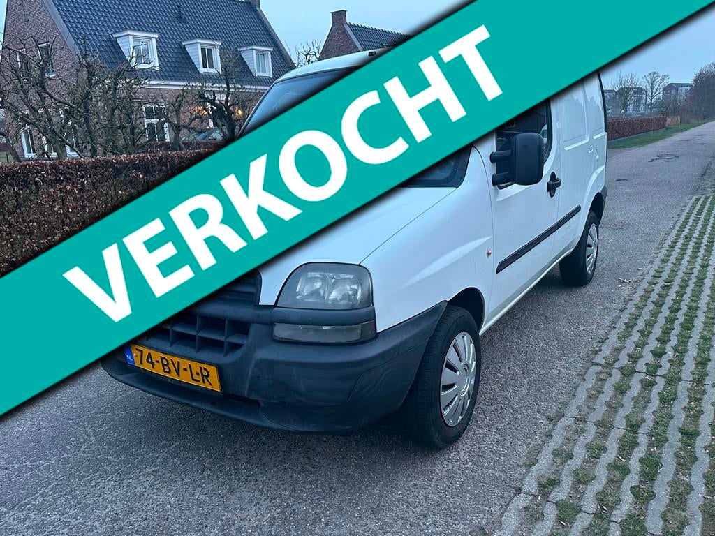 Fiat Doblò 1.3 JTD nieuwe APK, Voorwielaandrijving, Gebruikt, 4 cilinders, Bedrijf