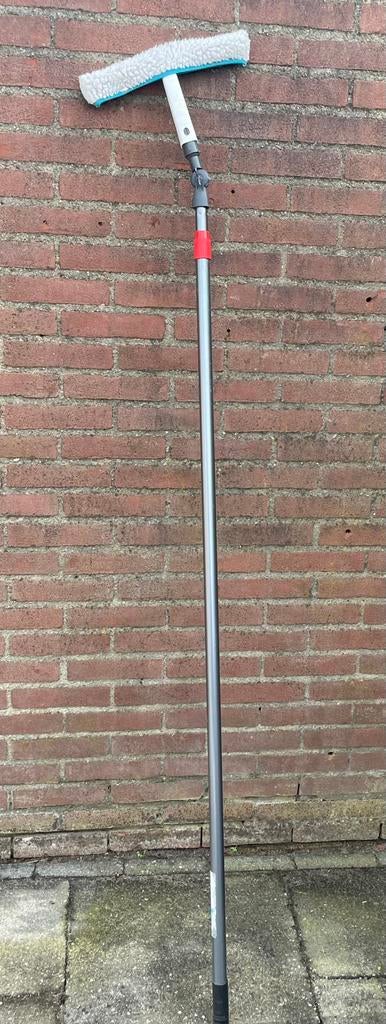 Telescoopsteel voor hoog ramenwassen, Ophalen