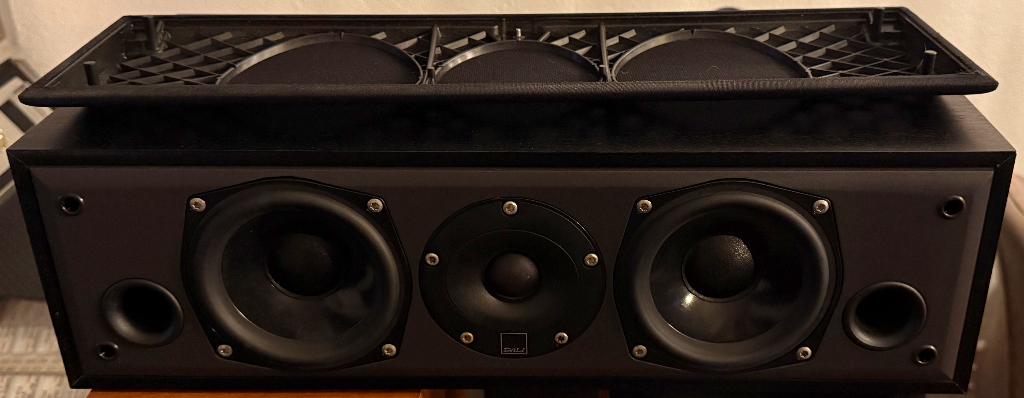 Dali Blue C1000 Center Speaker - Zwart, Audio, Tv en Foto, Luidsprekers, Overige merken, Gebruikt, Ophalen of Verzenden, 60 tot 120 watt