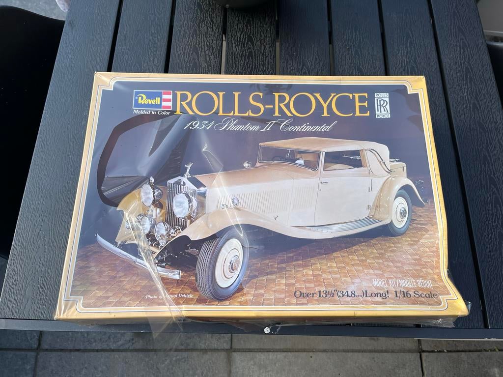 Revell Rolls-Royce 1937 Phantom III Continental Modelbouw, Hobby en Vrije tijd, Modelbouw | Auto's en Voertuigen, Auto, Revell