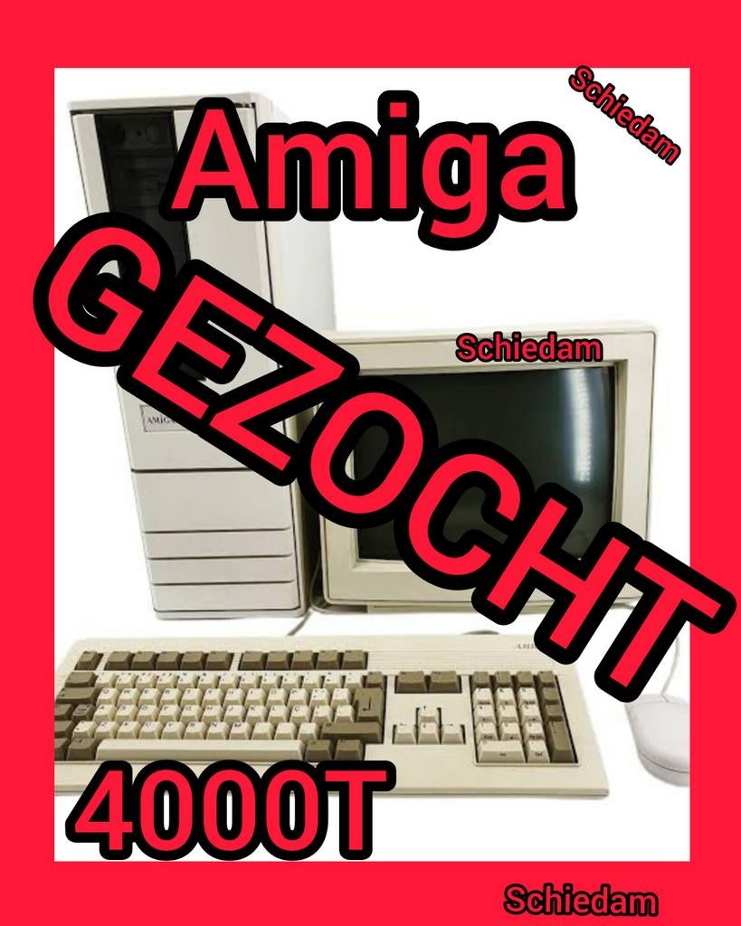 GEZOCHT Amiga 3000T 4000T etc., Computers en Software, Vintage Computers, Ophalen of Verzenden, Commodore