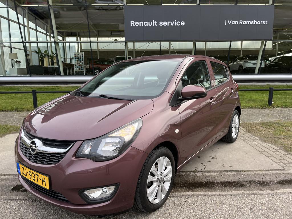 Opel KARL 1.0 ecoFLEX 120 Jaar Edition / Airco / Cruise / Pa, Stof, Gebruikt, Origineel Nederlands, Bedrijf