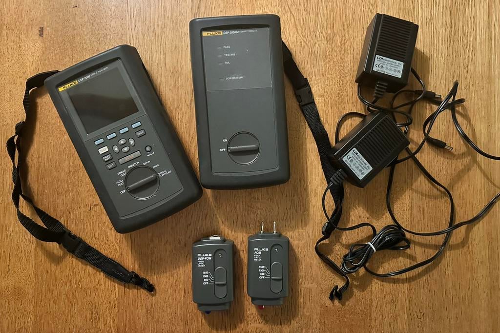 Fluke DSP-2000 Digital Cable Analyzer, Ophalen, Zo goed als nieuw, Multimeter