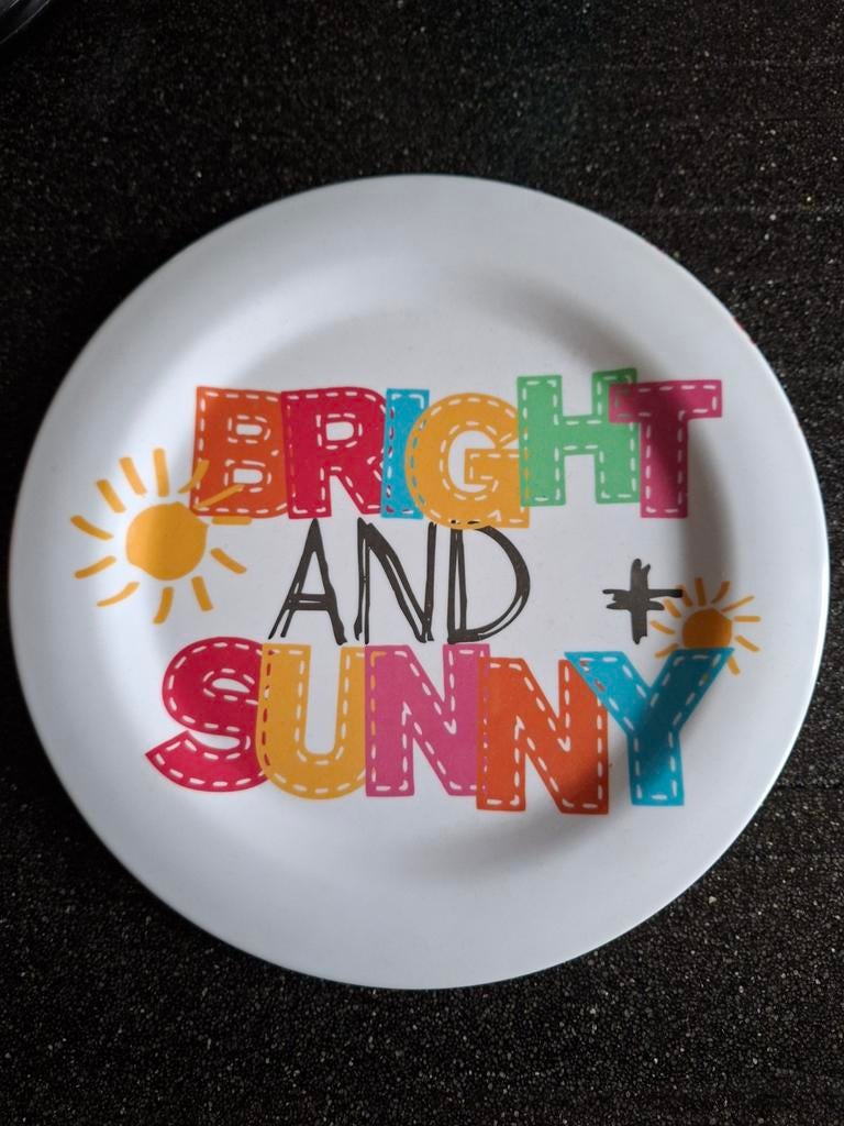 Vrolijke borden, Huis en Inrichting, Keuken | Servies, Bord(en), Overige stijlen, Ophalen