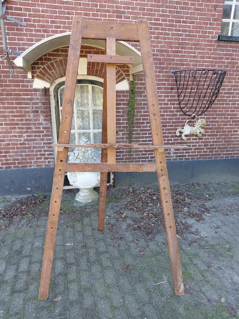 Schildersezel, grote atelier/expositie ezel., Ophalen