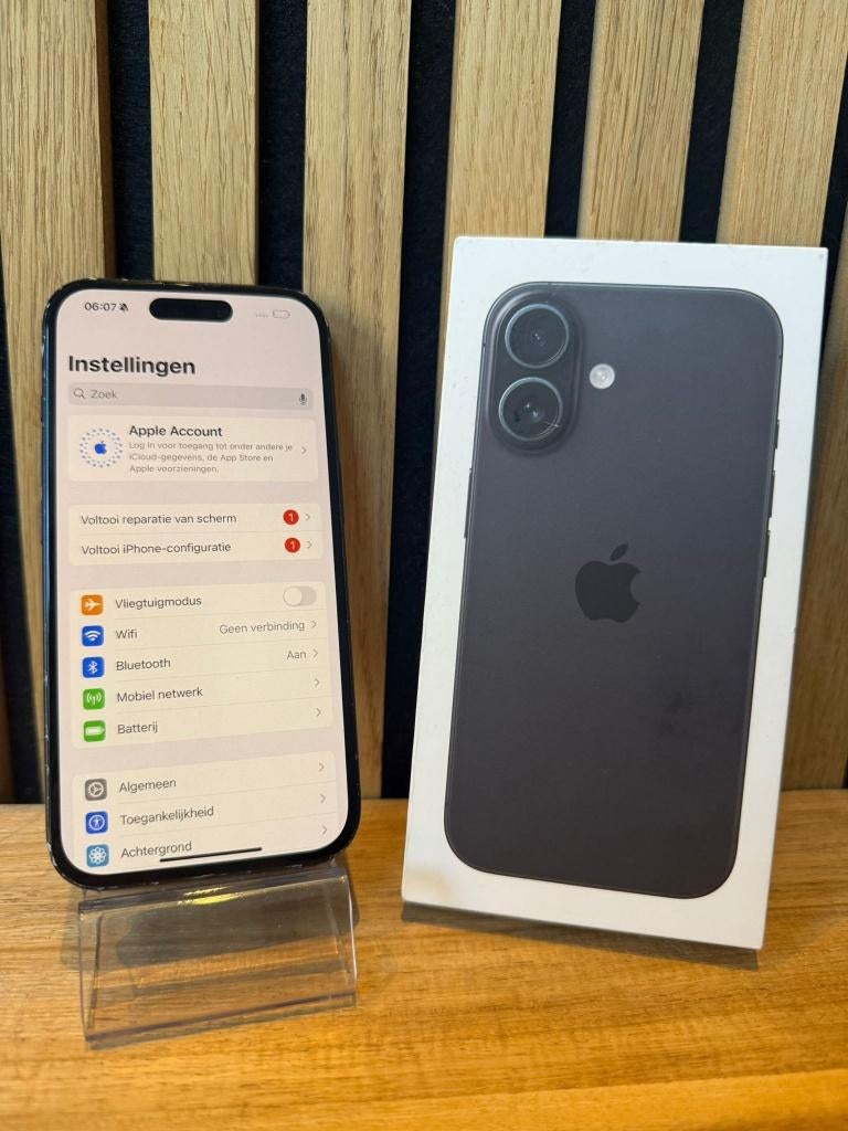 Iphone 16 | Refurbished | 100% Batterij | 6 Maanden Garantie, Telecommunicatie, IPhone 13, ., Refurbished, Ophalen of Verzenden