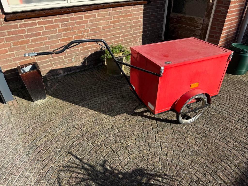 Viskar/  fietsaanhanger met deksel, Ophalen, Gebruikt, Bagagekar, 20 tot 40 kg