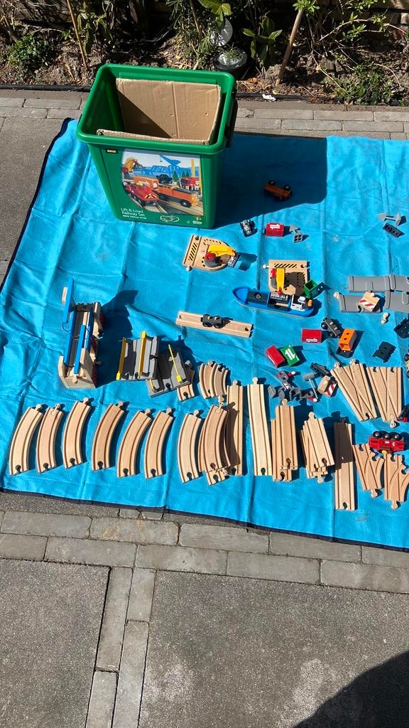 Houten Brio Trein, Ophalen, Zo goed als nieuw