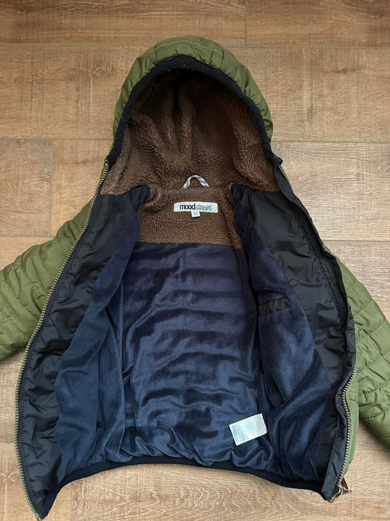Heerlijk warme gevoerde winterjas mt 122/128 Moodstreet, Kinderen en Baby's, Kinderkleding | Maat 122, Ophalen of Verzenden, Zo goed als nieuw
