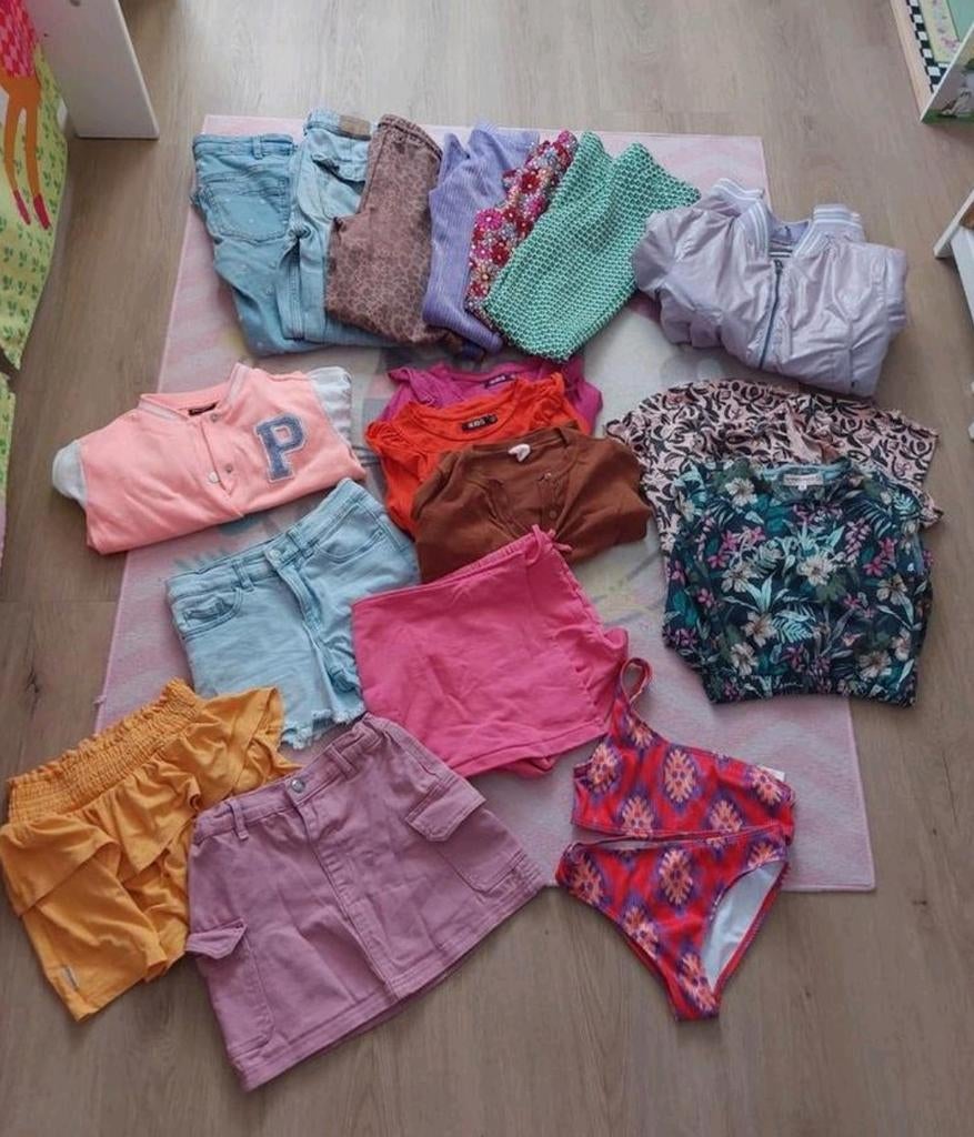 Groot meiden pakket mt 134, Kinderen en Baby's, Ophalen of Verzenden, Zo goed als nieuw, Maat 134
