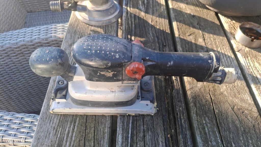 Rupes vlakschuurmachine lucht, Ophalen of Verzenden, Gebruikt, Minder dan 600 watt, Vlakschuurmachine
