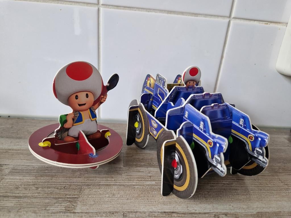 Mario en toat mc donalds happy meal speeltje, Ophalen of Verzenden, Zo goed als nieuw