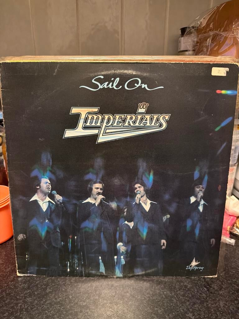 T5.  The Imperials - Sail On LP (Vinyl), Ophalen of Verzenden, Gebruikt, 12 inch