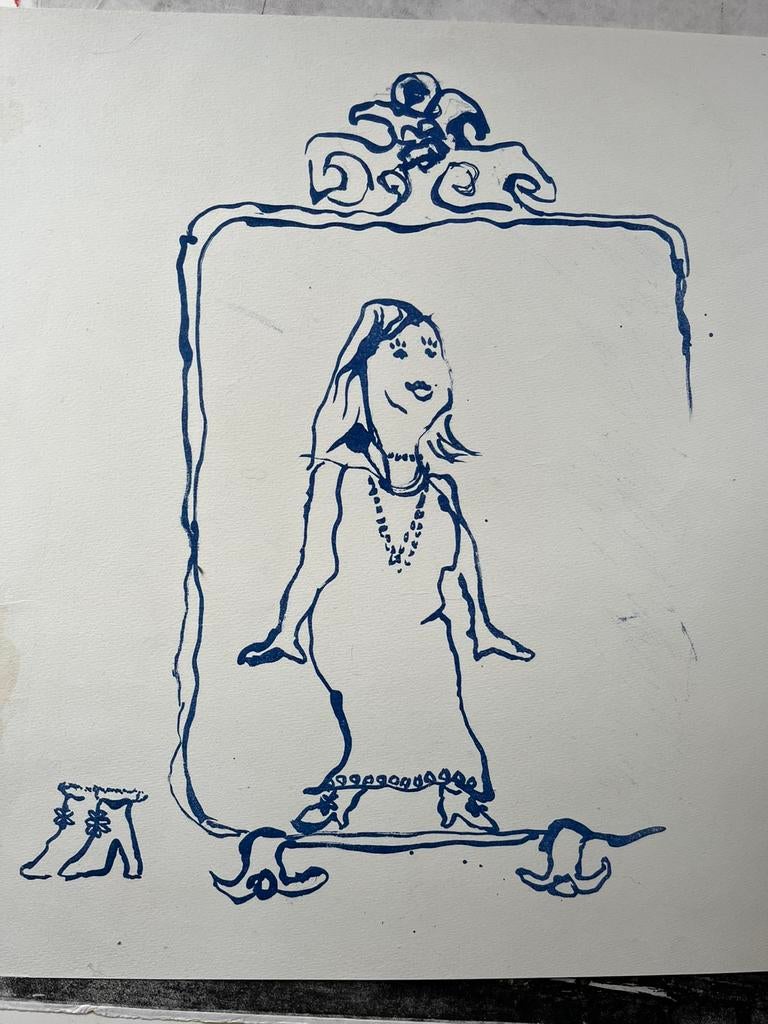 Litho ( beperkte oplage ), Ophalen of Verzenden