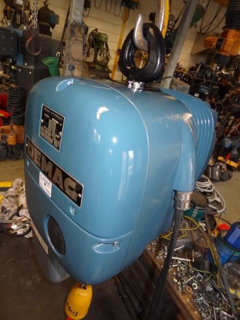 Demag kettingtakel PK5N 500 kg kraannr.2, Ophalen, Zo goed als nieuw, Elektrisch