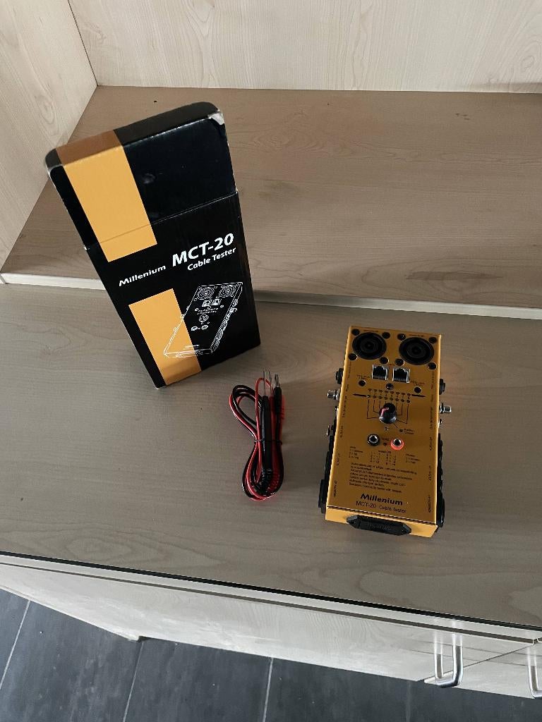 Millenium MCT-20 kabel tester, Ophalen, Nieuw
