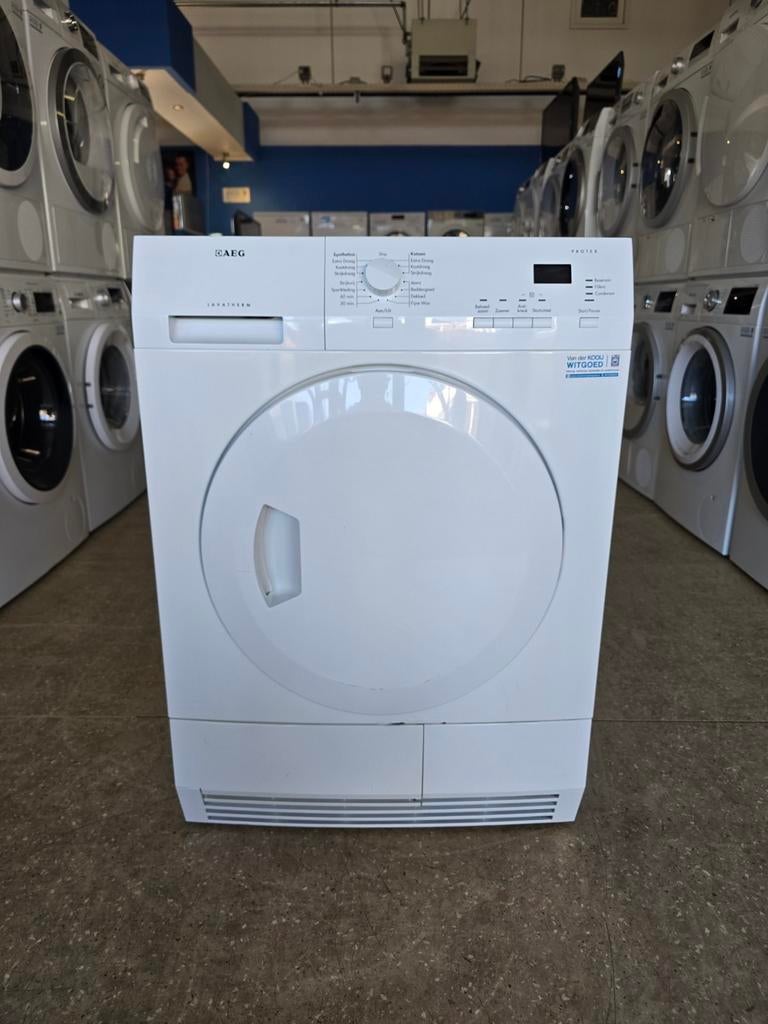 AEG Protex condensdroger | 7 kilo | Gratis thuis 🚚✅️, Jirnsum, 6 tot 8 kg, Anti-kreukfase, Zo goed als nieuw