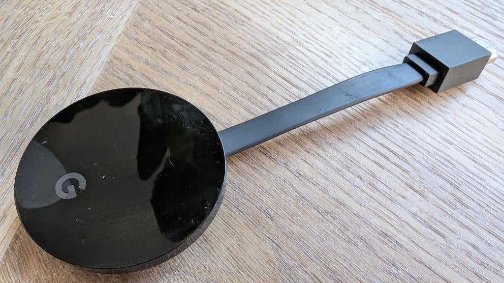 Google Chromecast Ultra 4K (met ethernetpoort), Audio, Tv en Foto, Mediaspelers, Ophalen of Verzenden, Gebruikt, HDMI, Zonder harde schijf