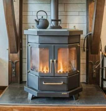 Gaskachel Faber, Huis en Inrichting, Kachels, Ophalen, Gebruikt, Gas, Vrijstaand