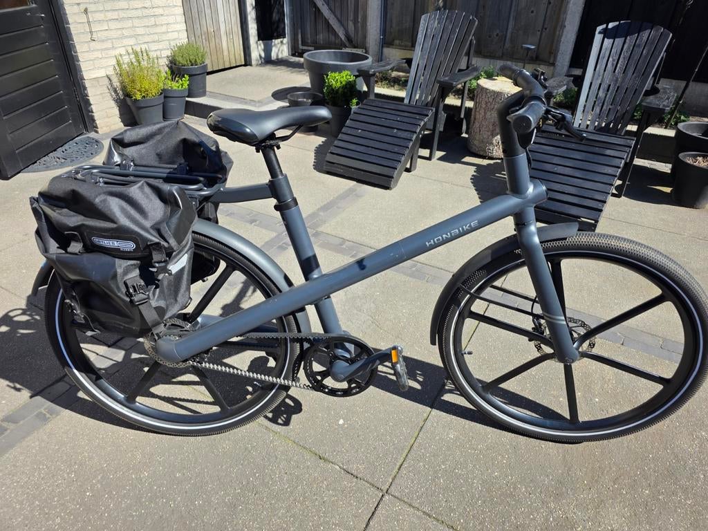 Honbike E-Bike 432 watt., Fietsen en Brommers, Elektrische fietsen, 51 tot 55 cm, Ophalen of Verzenden, Zo goed als nieuw, Overige merken